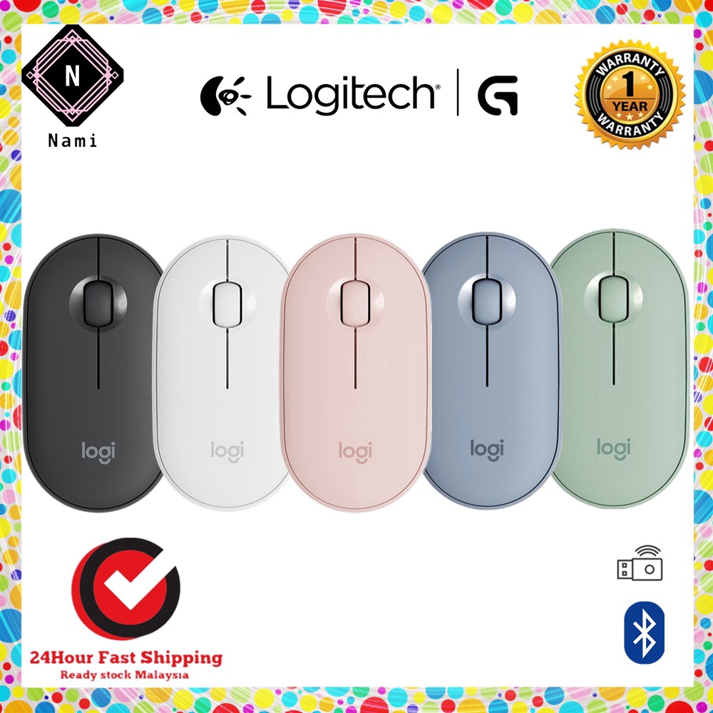 logitech-pebble-m-350-เมาส์ไร้สายบลูทูธ