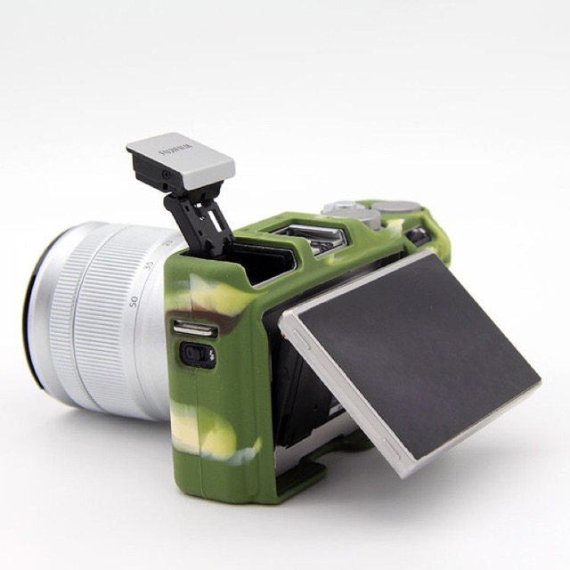 เคสsiliconอย่างหนาแบบใหม่-fuji-xa10-xa3