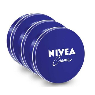 นีเวีย ครีม Nivea cream ตลับสีน้ำเงิน แพ็ค 3 มี 3 ขนาดให้เลือก