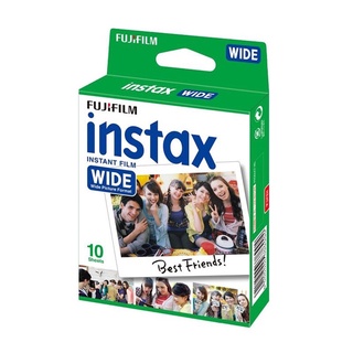 ภาพขนาดย่อของภาพหน้าปกสินค้า*ส่งฟรี*Fujifilm instax wide film Instant Film ฟิล์ม(Pack10)*Lotใหม่11/2024* จากร้าน photomart บน Shopee