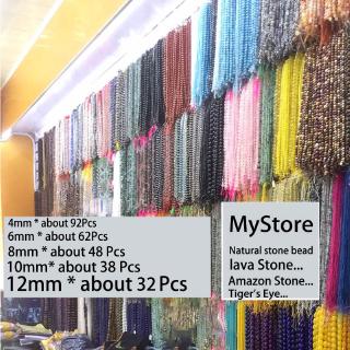 ภาพขนาดย่อของภาพหน้าปกสินค้าลูกปัดทรงกลมสีด ํา 4 6 8 10 12 มม . สําหรับทําเครื่องประดับ Diy จากร้าน yongforyou.th บน Shopee ภาพที่ 5