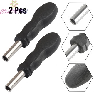 【COLORFUL】2pcs 6.35mm Hex plastic Screwdriver Handle Home Repair Hand Tool Practical Small