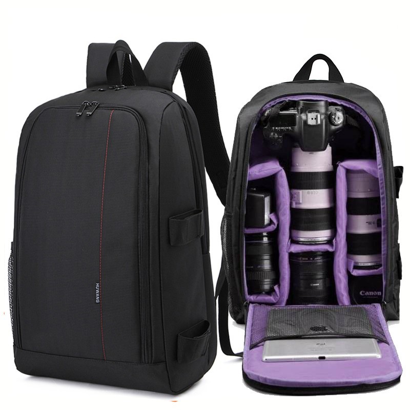 Outdoor Wearresisting Waterresistant Digital Camera Bag Backpack