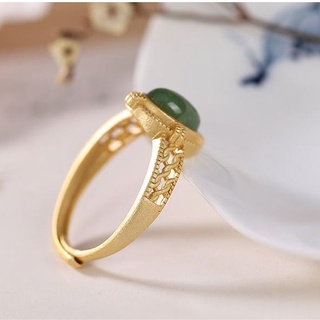 ภาพขนาดย่อของภาพหน้าปกสินค้าPANAOBEN แหวน ใหม่เงิน 925 แหวน Original Natural Jasper Oval Ring Light หรูหรา Hollowing Process Golden Noble สไตล์จีน Retro ผู้หญิงยี่ห้อ Jewelrymen แหวนแฟชั่นเกาหลีอุปกรณ์เสริมแหวนคู่ Vintage เงินสเตอร์ลิง 925 แหวนเงินสำหรับผู้หญิง Charm จากร้าน panaoben.th บน Shopee ภาพที่ 3