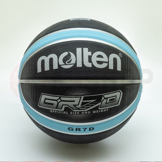 [สินค้า Molten แท้ 100%] ลูกบาสเกตบอล Molten BGRX7D-KLB size 7 มี มอก. บาสยาง ของแท้ 💯(%)🏀🏀
