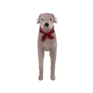 อุปกรณ์ตกแต่งบ้านอื่นๆ ของตกแต่ง HOME LIVING STYLE DOG SCARF 37.5X29 ซม. สีขาว ของตกแต่งบ้าน เฟอร์นิเจอร์ ของแต่งบ้าน DE