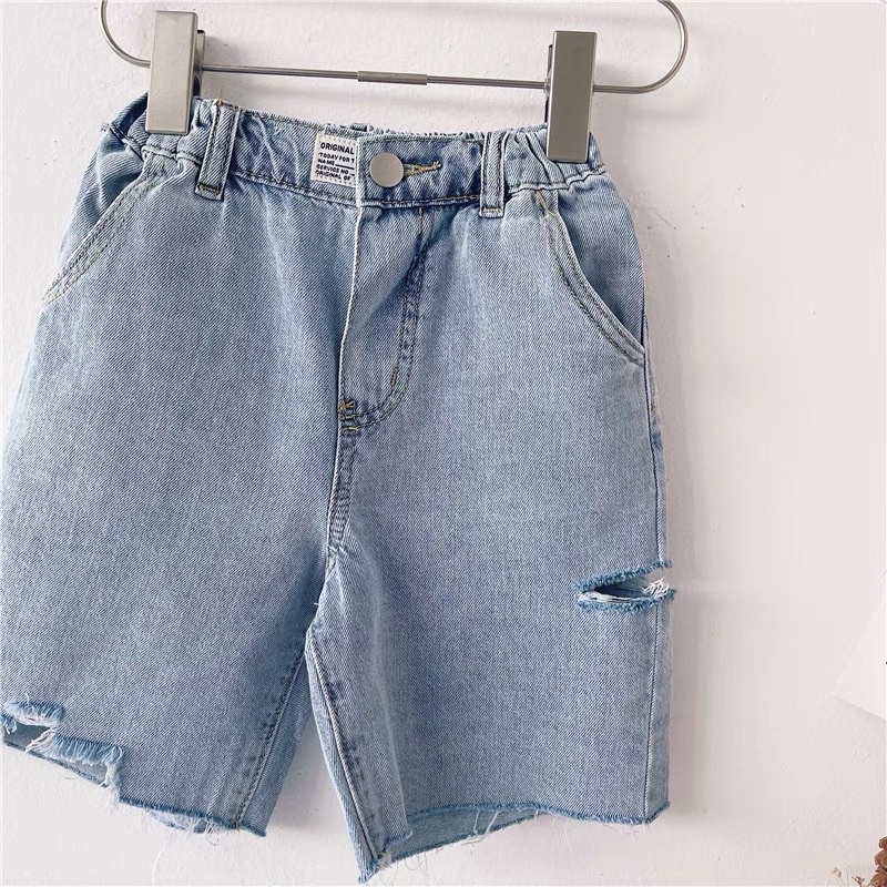 db378-denim-shorts-กางเกงยีนส์ขาสั้น-เซอร์ๆ