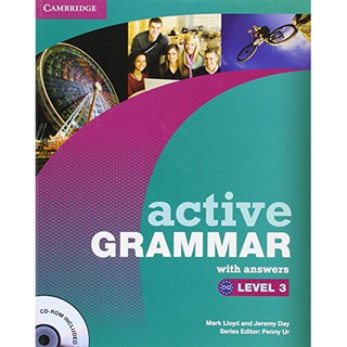 DKTODAY หนังสือ ACTIVE GRAMMAR 3 WITH ANS&amp;CD-ROM **มีเฉลย**