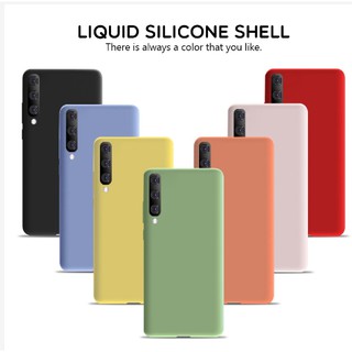 Soft Liquid Silicone Case For Samsung Galaxy A20 A30 A40 A50 A70 A31 A51 A71 A