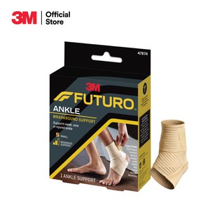 Futuro™ Wrap Around Ankle Support ฟูทูโร่™ อุปกรณ์พยุงข้อเท้า ชนิดเพิ่มความกระชับ