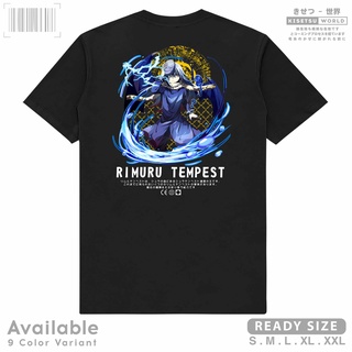 เสื้อยืด พิมพ์ลายอนิเมะ RIMURU TEMPEST TENSURA Tensei ara Slime Datta Ken Demon Lord สไตล์ญี่ปุ่น x 9234