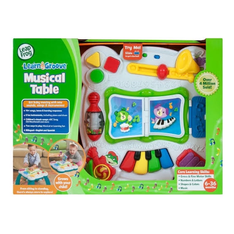 โต๊ะกิจกรรมสำหรับเด็กยี่ห้อ-leapfrog-learn-amp-groove-musical-table-ของแท้-100-นำเข้าจากอเมริกา