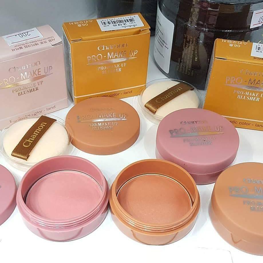 ภาพหน้าปกสินค้าปัดแก้ม ชามอน เนื้อแมท CHAMON PRO-MAKE UP BLUSHER บลัชออนสุดฮิตที่ดูธรรมชาติ ที่น้องฉัตรแนะนำให้ใช้