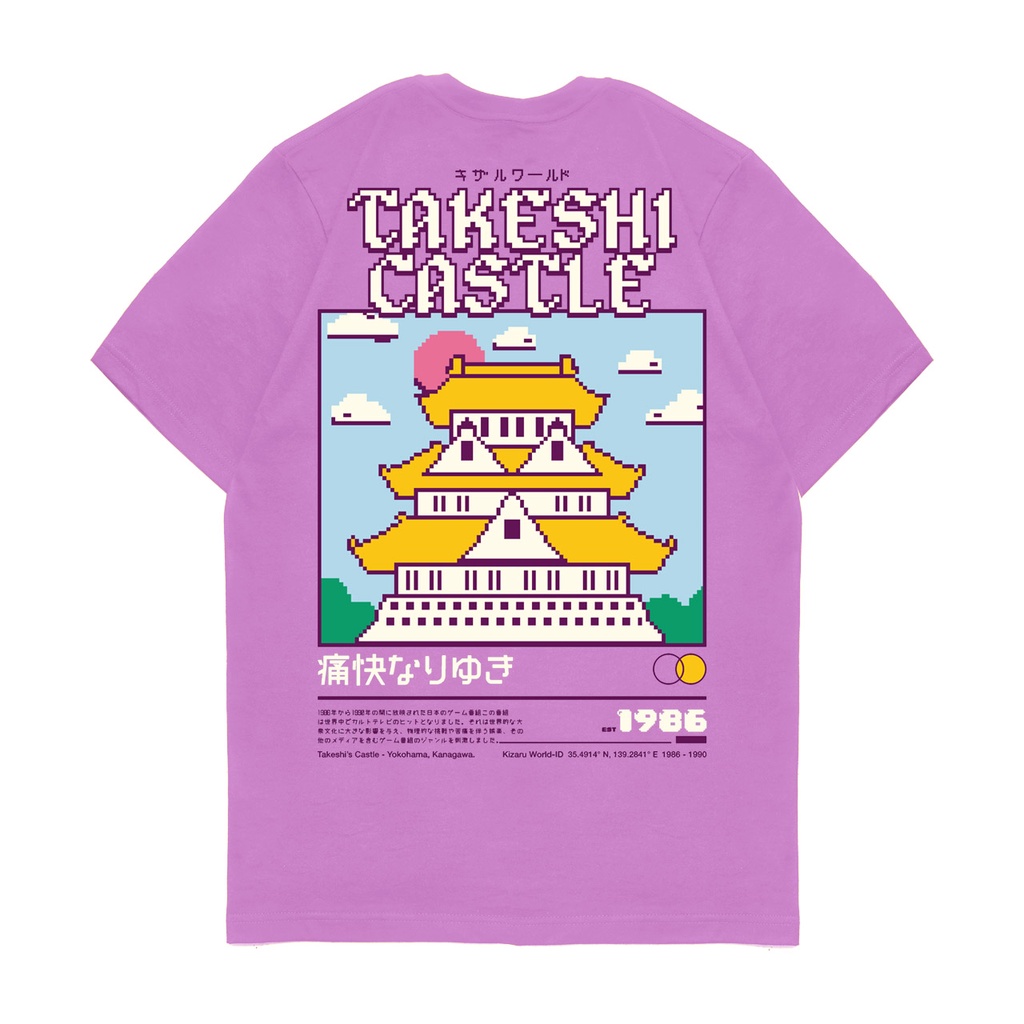 เสื้อยืดโอเวอร์ไซส์เสื้อยืด-พิมพ์ลาย-kizaru-origin-takeshi-castles-3xl