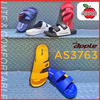 สินค้า รองเท้าแตะสวมสองตอนทูโทนเรด แอปเปิ้ล AS3763-2 (สายปรับได้)