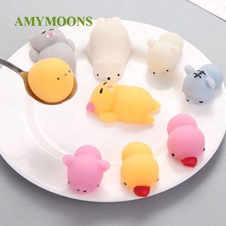 Amymoons Amymoons Mochi Squishy ตุ้กตาสัตว์ของเล่นบรรเทาความเครียด