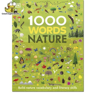 พร้อมส่ง *ลิขสิทธิ์แท้* DK 1000 Words: Nature: Build Nature Vocabulary and Literacy Skills Hardcover