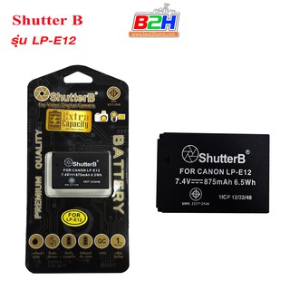 แบตเตอรี่ Shutter B EXTRA Capacity Battery LP-E12 Canon** พร้อมส่ง**
