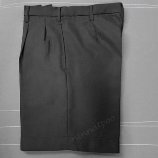 ภาพขนาดย่อของภาพหน้าปกสินค้ากางเกงนักเรียน  สีดำ ผ้าลีวาย เอว 24 ถึง 36 นิ้ว จากร้าน ninnatpoo บน Shopee ภาพที่ 3