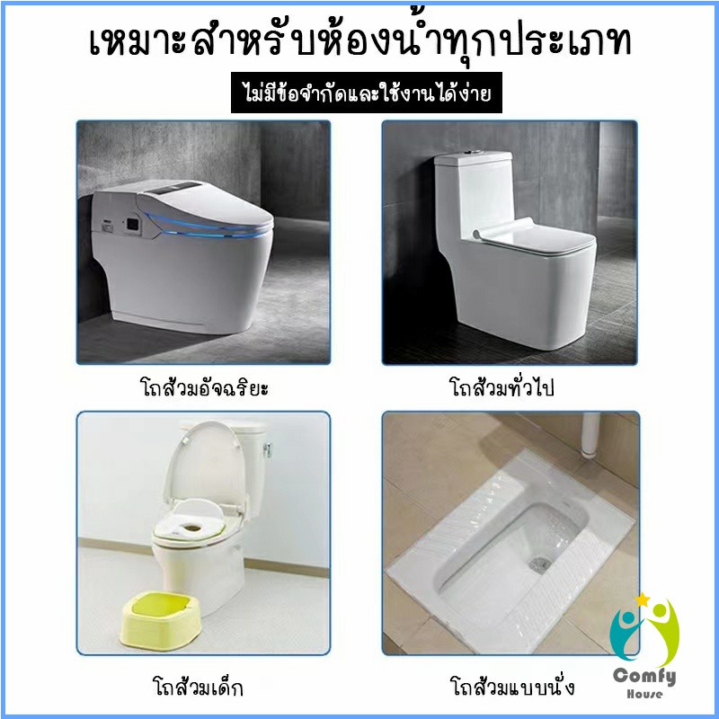 comfy-สเปย์โฟมล้างชักโครก-โฟมทำความสะอาด-โฟมขจัดคราบ-ขนาด-650ml-พร้อมจัดส่ง