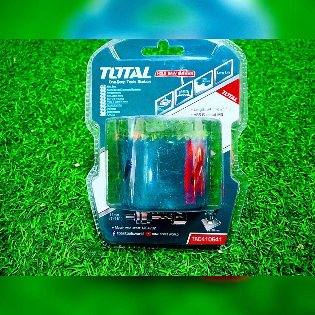 total-โฮลซอ-รุ่น-tac410641-bl-metal-เจาะลึก-22-มม-ผลิตจากวัสดุ-hss-m3-bi-metal-ดอกเจาะ