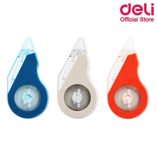 Deli NS160 Correction Tape เทปลบคำผิด ยาว 30M เทปลบแบบพกพา เทปลบแฟนซี เทปลบ เครื่องเขียน อุปกรณ์การเรียน