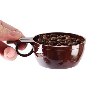 ช้อนตวงกาแฟ 30 กรัม สีน้ำตาล ช้อนอบ ช้อนถั่วดิบ ผงกาแฟมาตรฐาน ช้อนวัด ช้อนถั่ว ช้อนตวง ช้อนชา ช้อนพลาสติก รหัส 2005