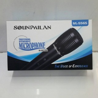 soundmilan ML-5565 ไมโครโฟนแบบสาย เสียงดี
