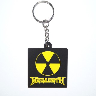 พวงกุญแจยาง Megadeth