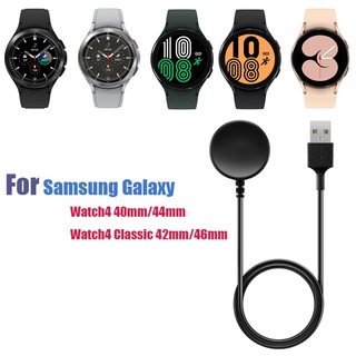 ข้อมูล USB และแท่นชาร์จสำรองสำหรับ Samsung Galaxy Watch 4 Classic / Watch 3 / Active 2