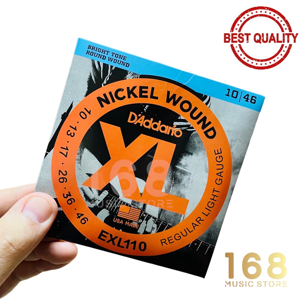 ครบชุด-d-addario-สายกีต้ารไฟฟ้า-exl110-exl120-electric-guitar-strings-exl-110-exl-120-exl-110-exl-120-daddario