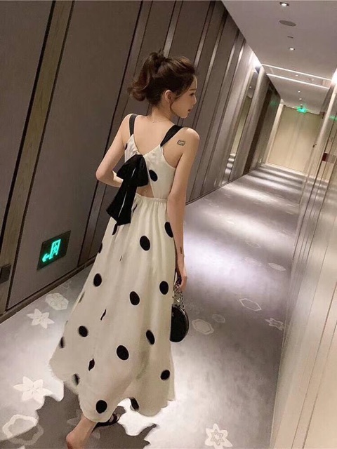 polka-dot-korean-dress