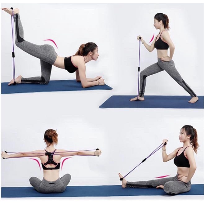 8-shaped-fitness-elastic-ยางยืดเลข-8-บริหารกล้ามเนื้อกำลังกาย