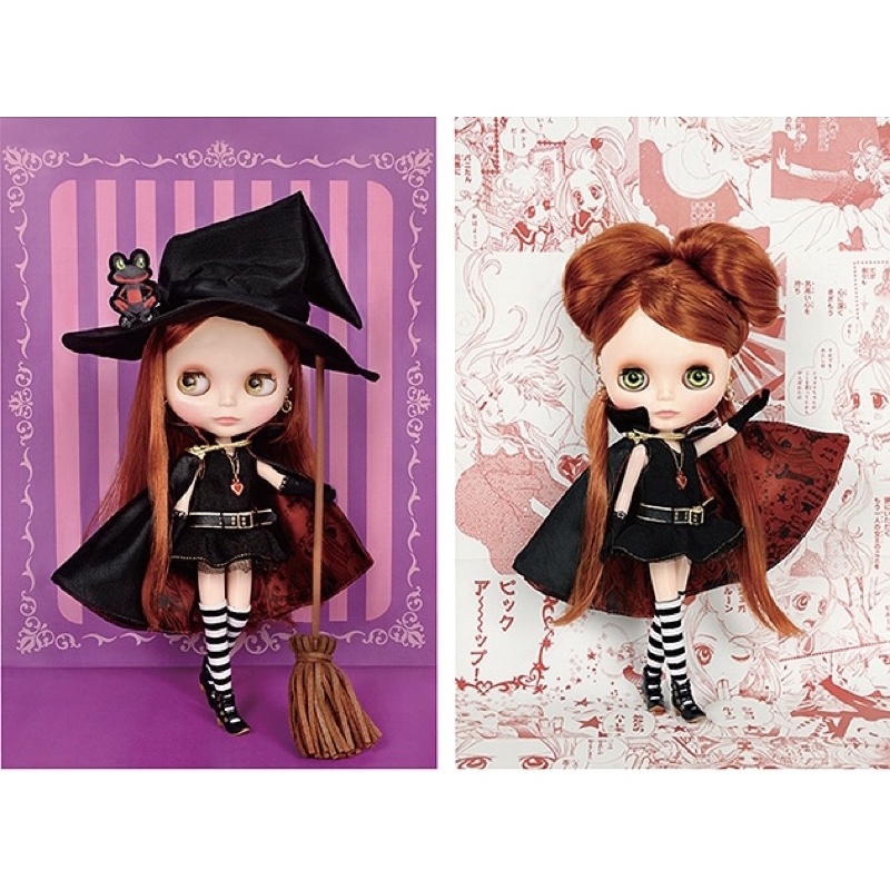 พร้อมส่ง-cwc-collaboration-neo-blythe-magical-world-of-sugar-sugar-rune-chocolat-blythe-แม่มดสาวหัวใจกุ๊กกิ๊ก