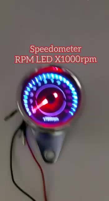 มาตรวัดความเร็วรอบเครื่องยนต์เชื้อเพลิง-rpm-led-kilometer-needle-rpm-x1000rpm-led