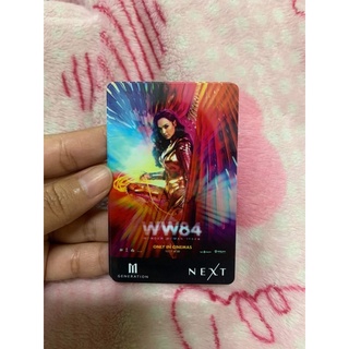 ภาพขนาดย่อของภาพหน้าปกสินค้าบัตร M-Gen Next Wonder Woman 1984 จากร้าน james_movieshop25 บน Shopee