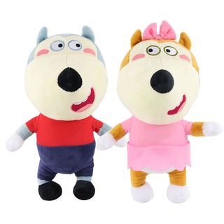 25cm Wolfoo Lucy Plush Toys Cute Soft Stuffed Cartoon Family Doll For Kids Gifts