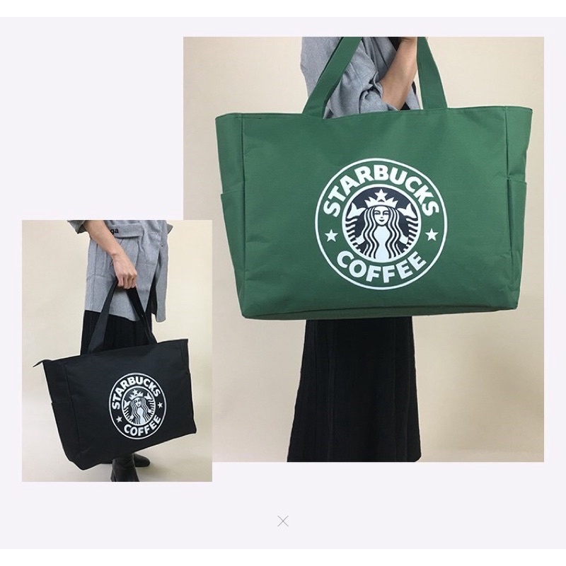 กระเป๋า-กระเป๋าstarbuck-กระเป๋าผ้า-กระเป๋าสตาบัค-starbucks-cooler-bag-กระเป๋าสตาร์บัคส์