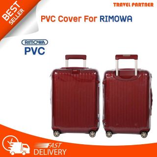 ภาพหน้าปกสินค้าTRAVEL PARTNER   พลาสติกใสคลุม เฉพาะแบรนด์ RIMOWA  รุ่น SALSA DELUXUE,ESSENTIAL29 , SALSA DELUXUE E-tag  Grey Zipper ซึ่งคุณอาจชอบสินค้านี้