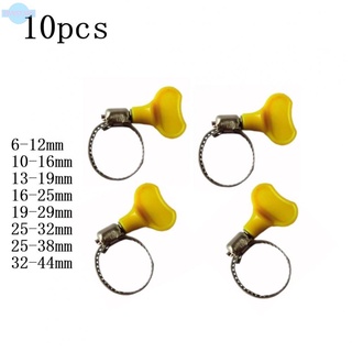 10 *Jubilee Clips Stainless Steel Hose Clips Plastic Handle Worm Drive HoseClips(in stock）