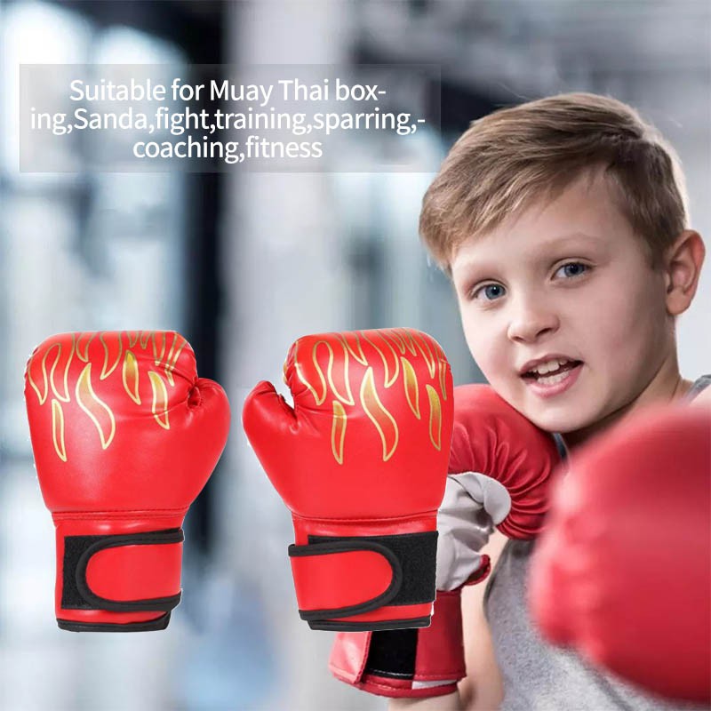 ภาพสินค้านวม นวมชกมวยเด็ก นวมมวยไทย 1คู่ Kids Boxing Glove นวมมวยเด็ก ถุงมือมวย นวมซ้อมมวย จากร้าน enjoylife555 บน Shopee ภาพที่ 5
