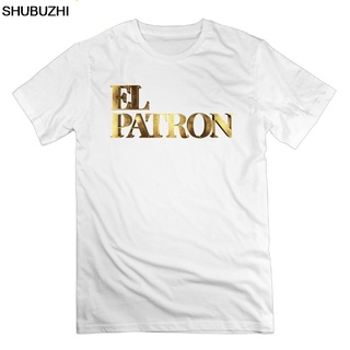 เสื้อยืดผ้าฝ้ายพิมพ์ลาย เสื้อยืดแขนสั้น พิมพ์ลาย Pablo Escobar El Patron สีทอง แฟชั่นฤดูร้อน สําหรับผู้ชาย
