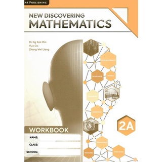 แบบฝึกหัดเลขมัธยม 2 📒 New Discovering Mathematics Workbook 2A (Exp)  🆕️ implemented by MOE of Singapore ⭐พร้อมเฉลย