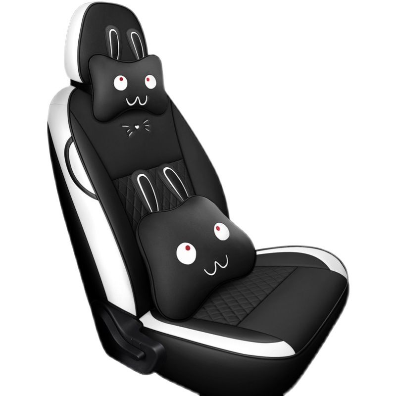 great-wall-ora-r1-black-cat-seat-cover-all-inclusive-four-seasons-สีขาวแมวที่นั่ง-r2-เบาะหนังฤดูร้อนเทพธิดาเบาะรองนั่งพิ