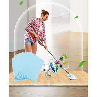 MULTIPLE EFFECT THE FLOOR CLEAN แผ่นทำความสะอาดพื้นกระเบื้อง การทำความสะอาดพื้นกระเบื้องพื้นไม้ กระดาษอเนกประสงค์