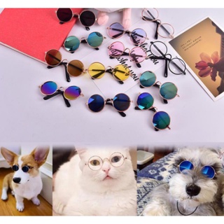[fashionapple] แว่นตาแฟชั่น อุปกรณ์เสริม สําหรับสัตว์เลี้ยง สุนัข แมว