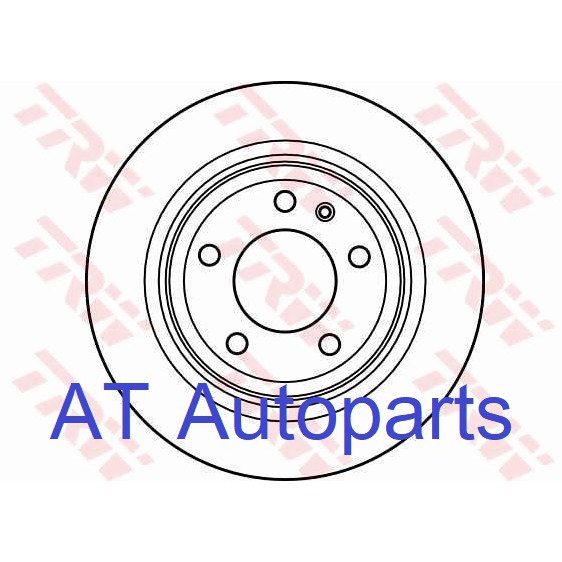 จานเบรค-หลัง-benz-e34-520i-525i-1987-1996-df2557s-trw-ราคาต่อใบ