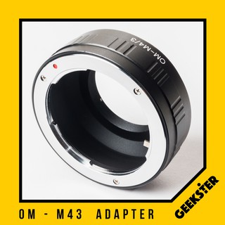 ภาพหน้าปกสินค้าเมาท์แปลง OM-M43 ( Olympus OM - Olympus / Lumix M43 Adapter / โอลิมปัส Lens Adapter ) ที่เกี่ยวข้อง
