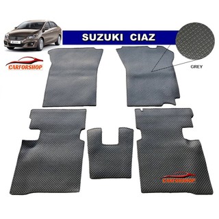 ยางปูพื้นรถยนต์ SUZUKI  CIAZ 5ชิ้น กระดุมเม็ดเล็ก PVC  เข้ารูป