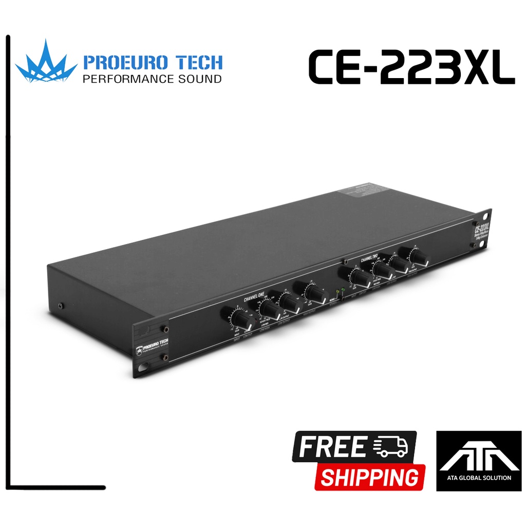 proeurotech-ce223xl-ce223-223-ครอส2ทาง-ส่งฟรี-ครอสโอเวอร์2ทาง-stereo-2-way-mono-3-way-อิเล็กทรอนิกส์ครอสโอเวอร์